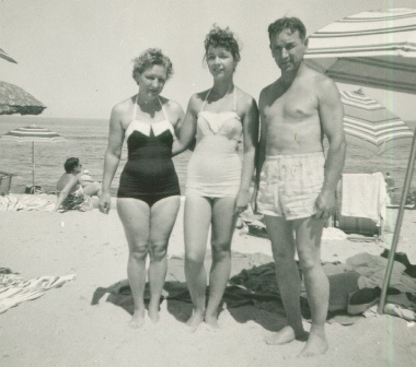 Steve, Connie, & Emily 1957