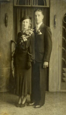 Marriage of Stephen M Godek to Emily Mogilka - September 23, 1935