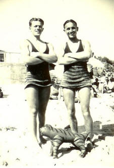 Stephen & Friend at Beach