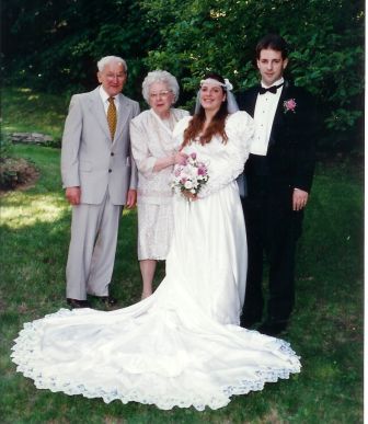 Steve & Emily at Tom & Elaine's Wedding 1994