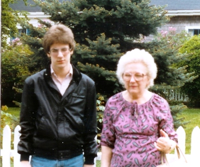 Tom with Emily 1983